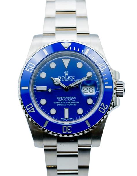 rolex white gold smurf|Rolex Smurf discontinued.